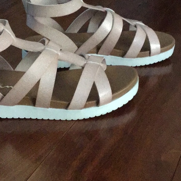 Nina strappy pink sandals size 3 - Picture 8 of 13